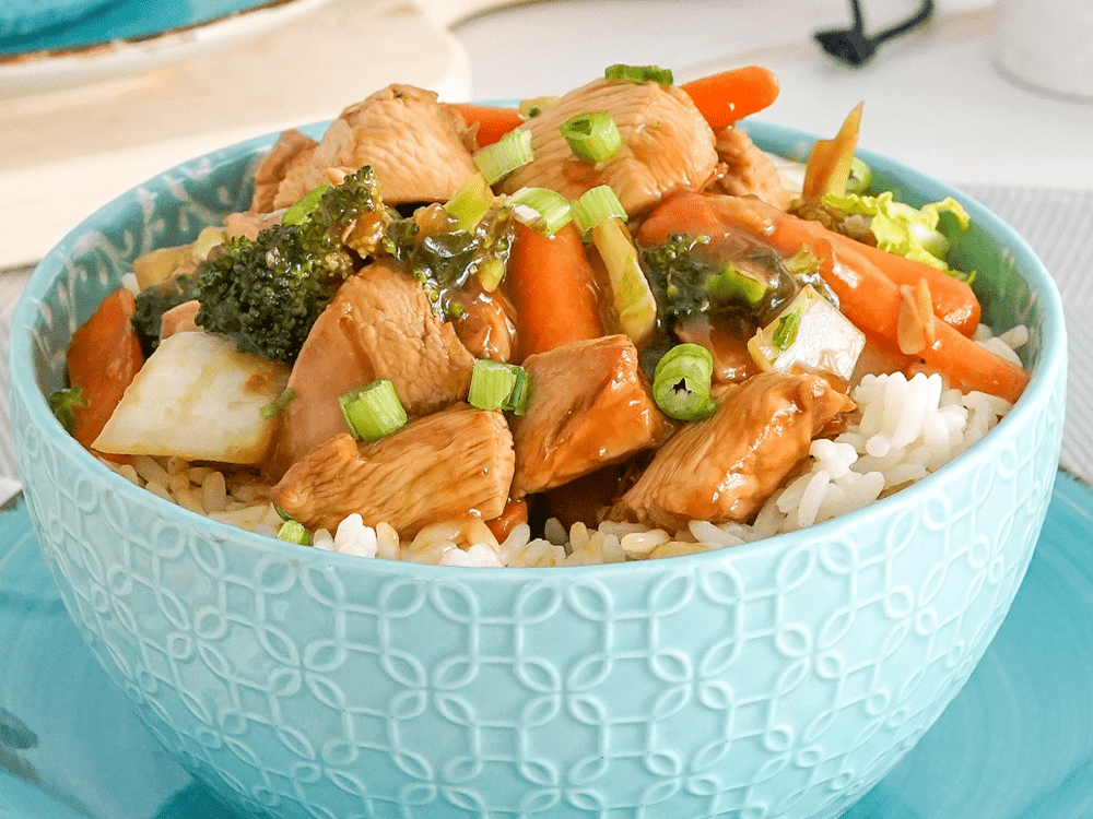 Orange Ginger Chicken Stir-Fry